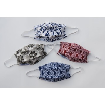 Masques tissu [lot de 4]