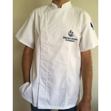 Tunique Homme Victor Blanche_face avant