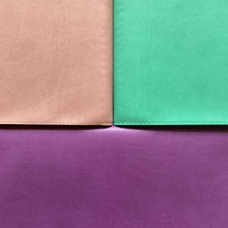 3 coloris d'agenda 2026 à la couverture souple