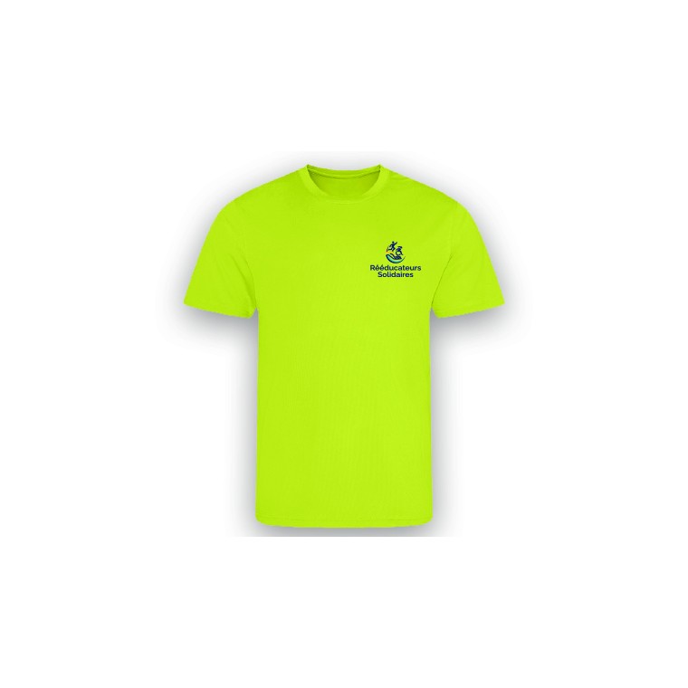 prototype tee-shirt Homme respirant citrus, face avant
