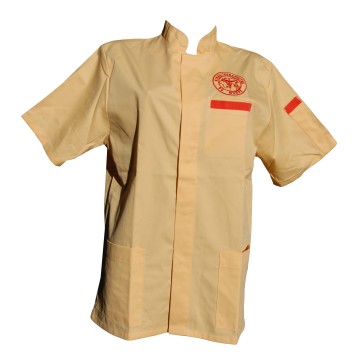 Tunique Homme Tino Jaune/rouge T1