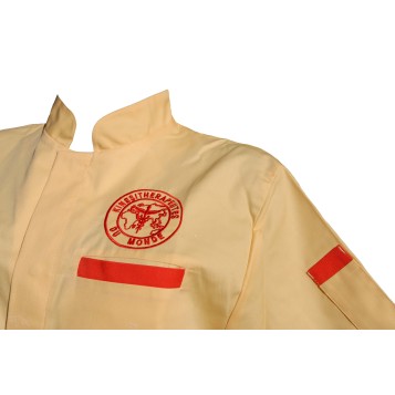 Tunique Homme Tino Jaune/rouge T1